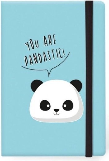 Block notes con copertina rigida con panda A5