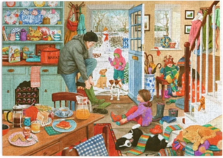 Puzzle House of Puzzles Gioie invernali, 1000 pezzi