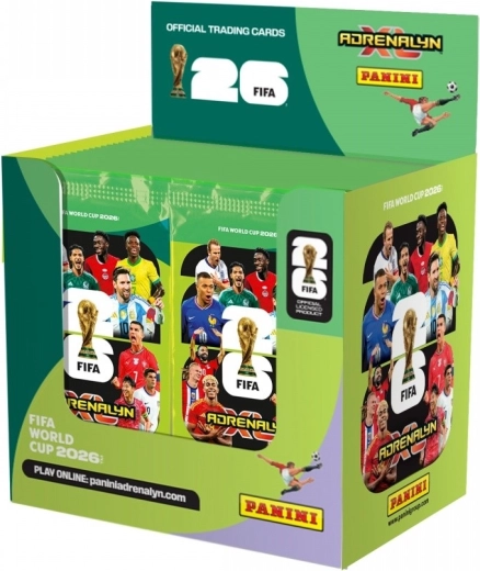 Carte collezionabili Panini FIFA World Cup 2026 – display da 50 bustine