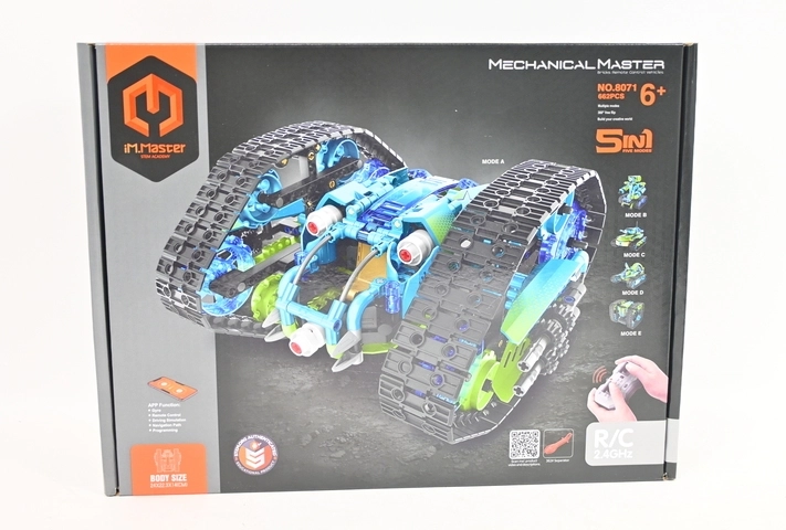 Kit di costruzione RC IM.MASTER czołg przewrotka 5 in 1 (662 pezzi) - 1 pezzo