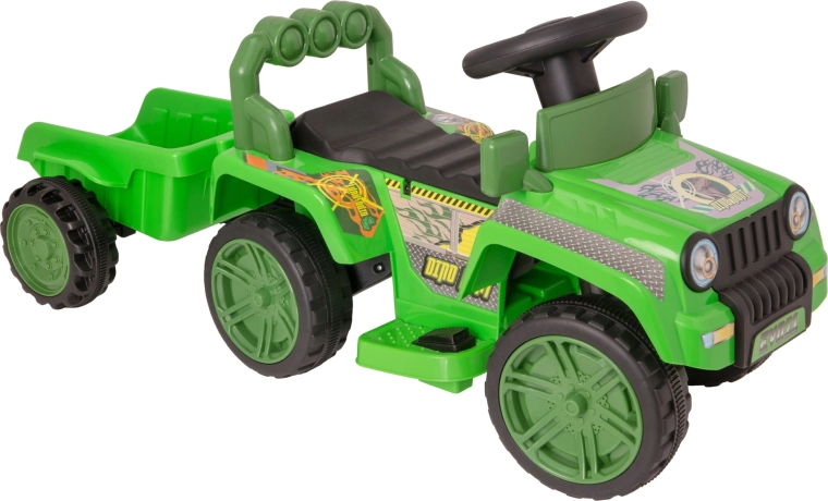 Rimorchio rimovibile per ancora più divertimento