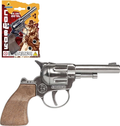 GONHER revolver da cowboy in metallo