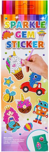 Semplice e rilassante “pittura con diamantini”