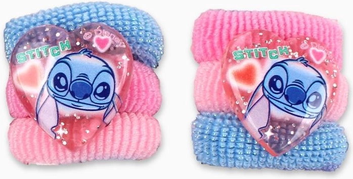 Elastici flessibili con cuoricino decorativo STITCH