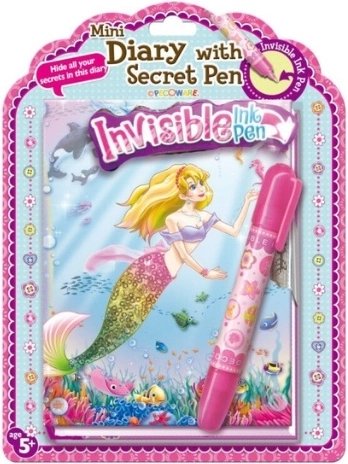 Diario PECOWARE con penna invisibile Syrenka