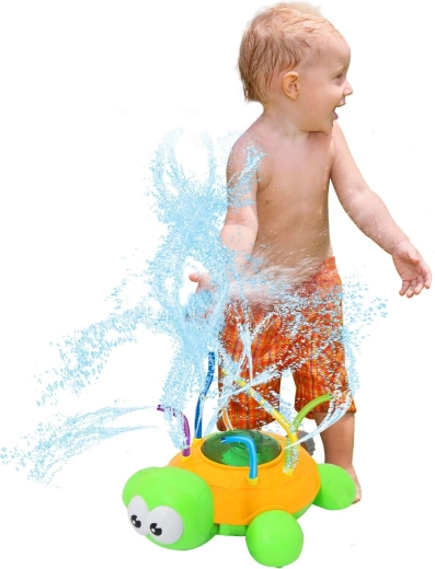 Spruzzatore d'acqua da giardino a forma di tartaruga McFizz - 1 pezzo
