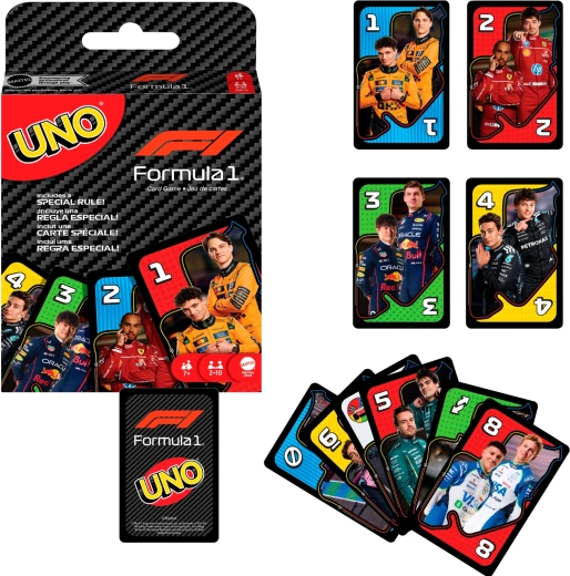 Gioco di carte UNO Formula 1