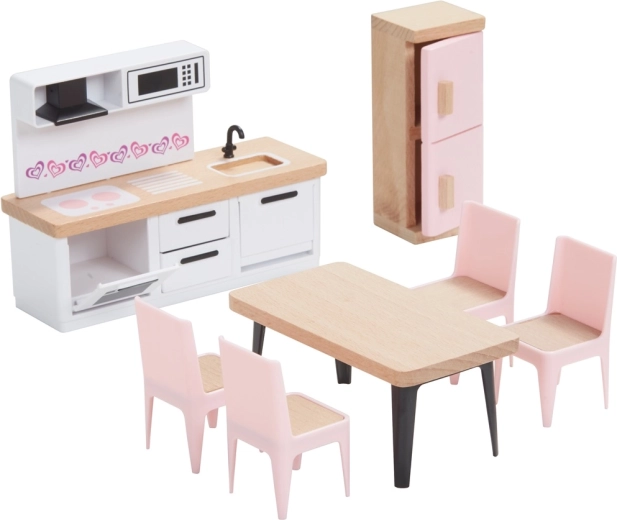 Dettagli in legno per un gioco creativo