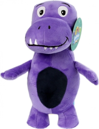 Dinosauro di peluche Rex viola