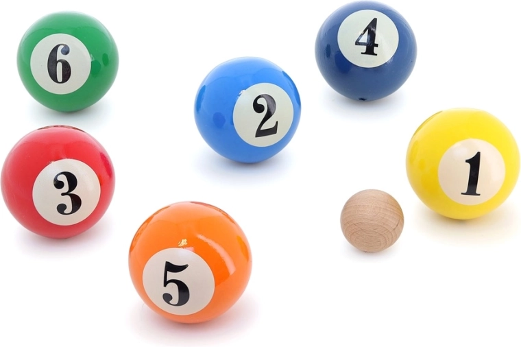 Gioco di pétanque in legno Vilac in stile biliardo