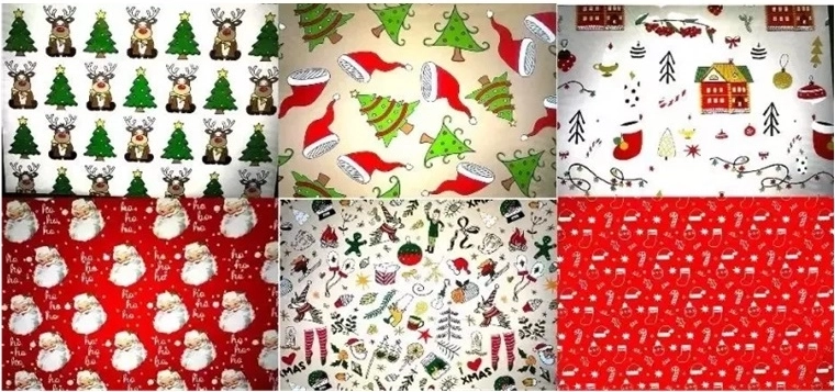 Carta da regalo natalizia