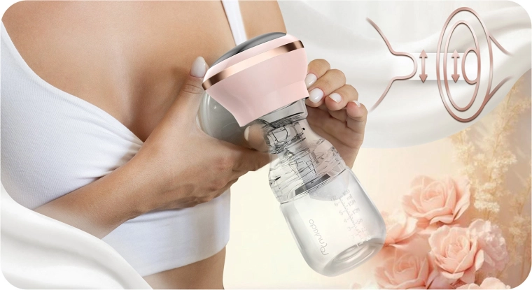 Aspirazione a tre fasi con 9 livelli per un flusso di latte naturale