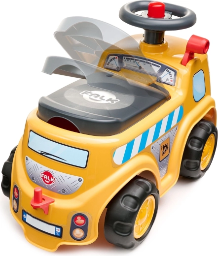 Volante con clacson e vano portaoggetti