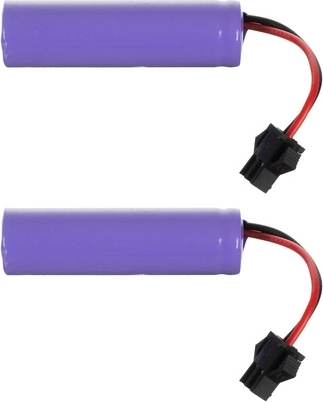 2 batterie ricaricabili per un divertimento più lungo