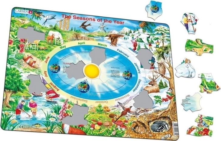 Puzzle Larsen Le stagioni maxi