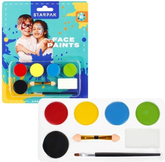 Set di colori per il viso 6 colori - 1 pezzo