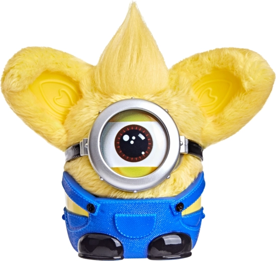 Look iconico da Minion con accessori rimovibili