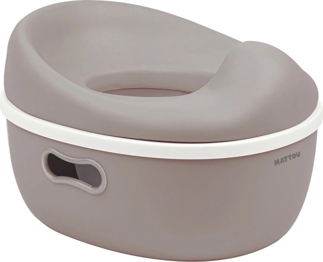Nattou vasino educativo 3 in 1 Potty taupe