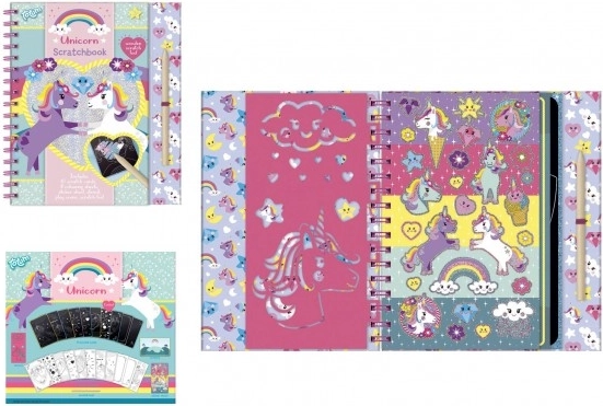 Libro da Grattare Unicorno