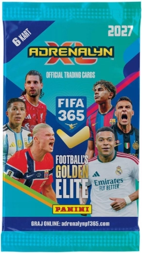 Panini FIFA 365 Adrenalyn XL 2027 carte collezionabili in bustina - 1 pezzo