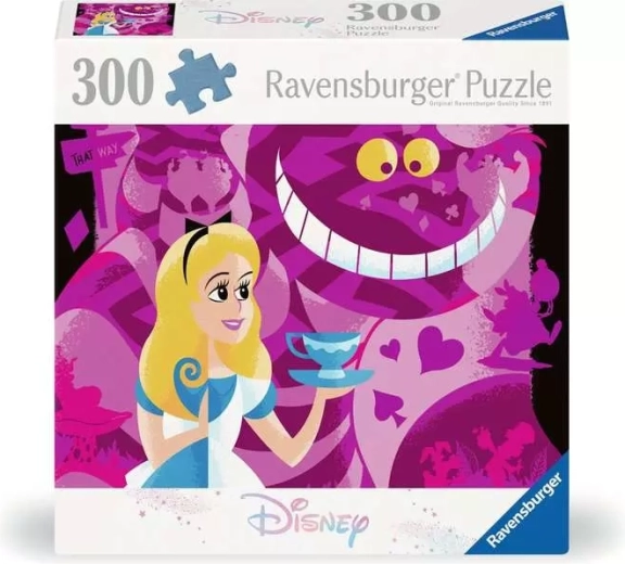 Puzzle Ravensburger Alice nel Paese delle Meraviglie 300 pezzi