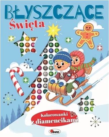 Disegni da colorare diamantati – Natale