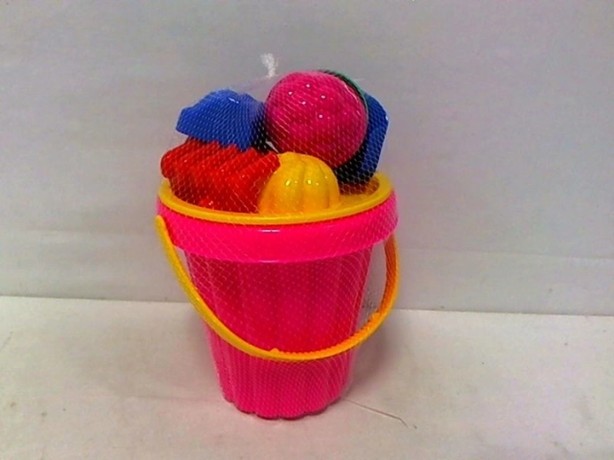 Set da spiaggia per bambini con secchiello e formine