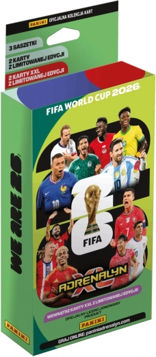 Carte da collezione PANINI FIFA World Cup 2026 Blister XXL