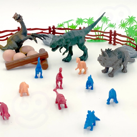 40 pezzi per il tuo mondo dei dinosauri