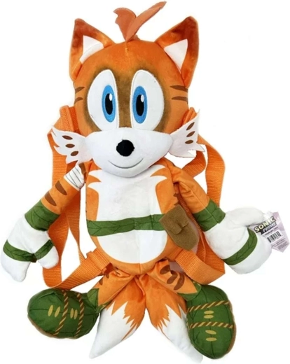 Peluche coccoloso e design iconico di Tails