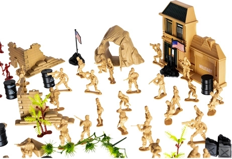 Miniature e accessori in plastica resistenti