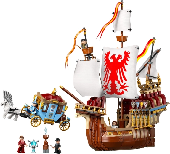 Nave di Durmstrang con interni