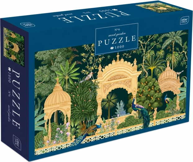 INTERDRUK Puzzle Secret Garden: Palazzo dei pavoni, 1000 pezzi