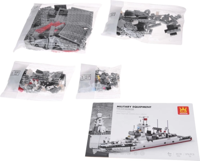 376 pezzi precisi in resistente ABS