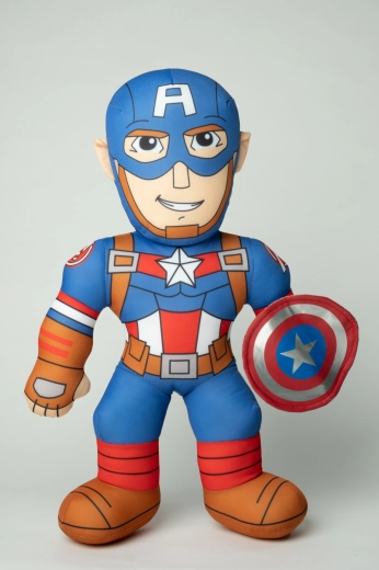 Peluche di Capitan America con suoni 20 cm (Marvel)