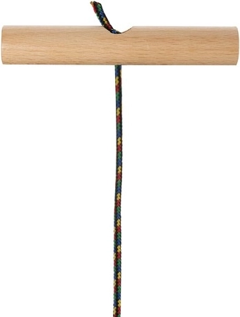 Corda di traino con maniglia in legno