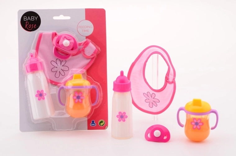 Baby Rose momento del pasto – set da gioco per bambola - 1 pezzo