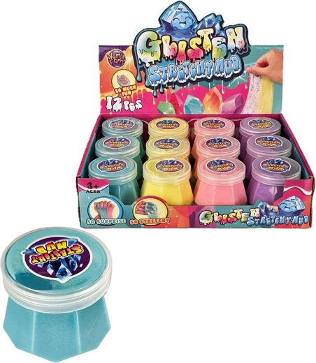 Slime elastico Diamond in vasetto - 1 pezzo