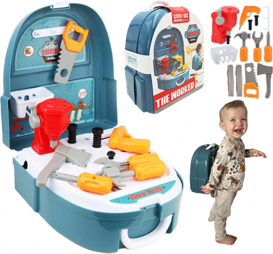 Woopie valigetta per bambini – zainetto da officina 18 pezzi