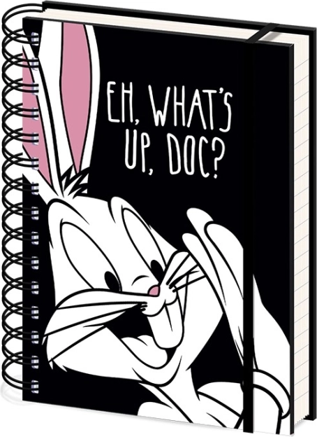 Blocco A5 ad anelli con motivo Bugs Bunny