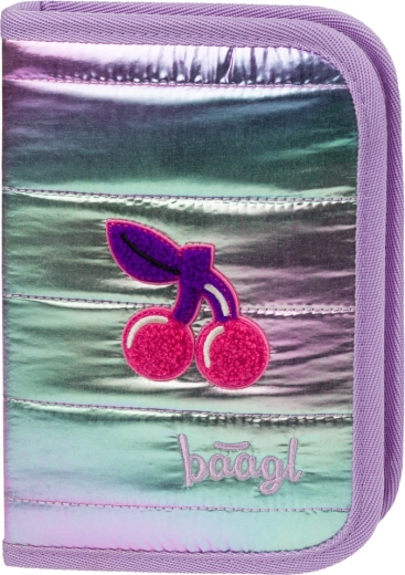 Astuccio scolastico BAAGL a un piano Lavender