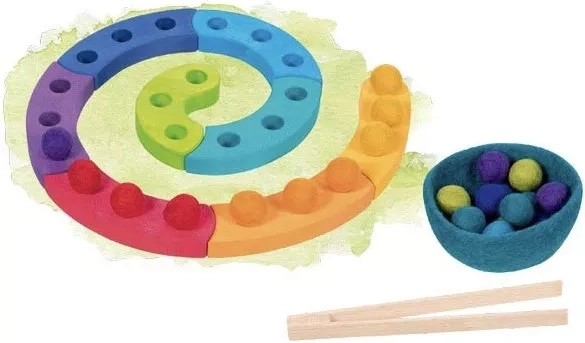 Spirale composta da 8 pezzi per un gioco variabile
