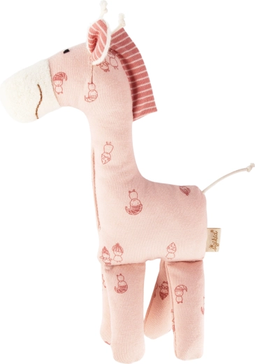 Sigikid giraffa di peluche rosa – primo peluche coccoloso per neonati