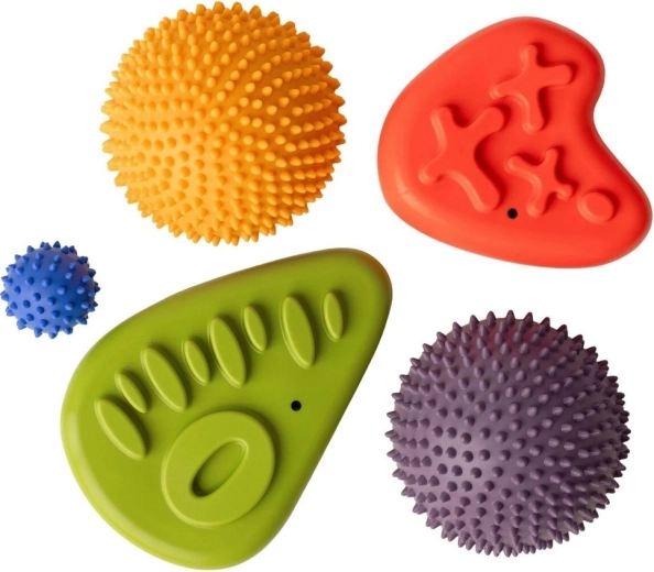 MOMS CARE Set sensoriale per l'equilibrio con pallina massaggiante - 5 pezzi
