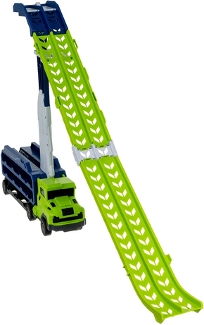 Camion e pista da corsa in uno