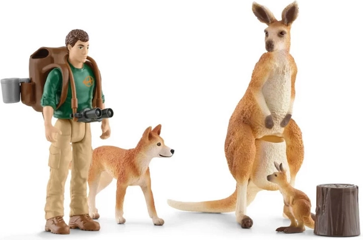 Set di canguri Schleich – avventura nel bush australiano