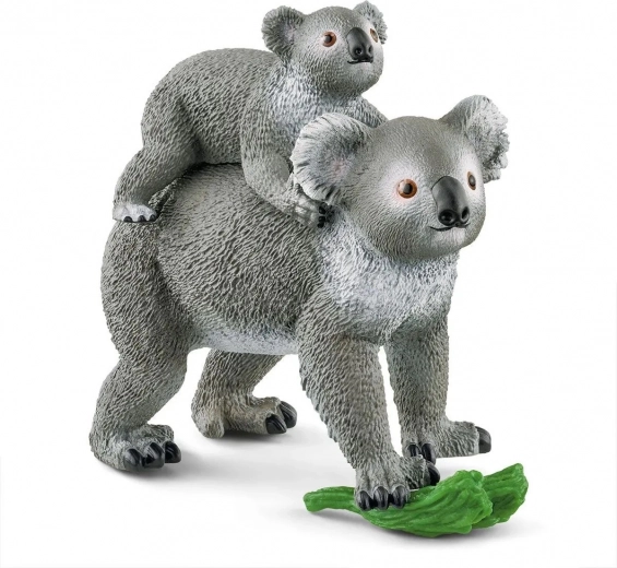 Schleich wild life koala mamma con cucciolo