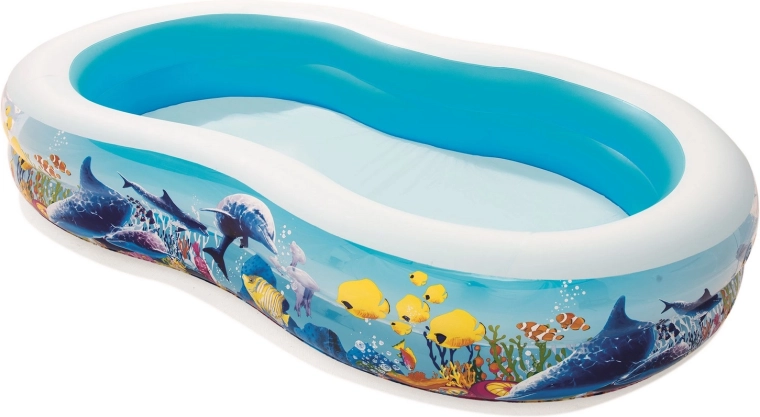 Design oceanico accattivante con pesciolini