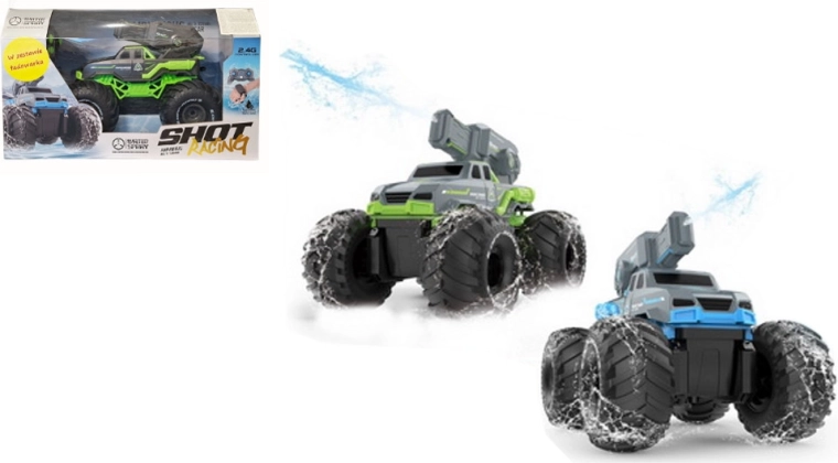 Auto RC fuoristrada con cannone ad acqua