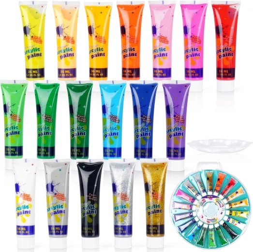 Tavolozza per miscelare le tonalità inclusa nella confezione